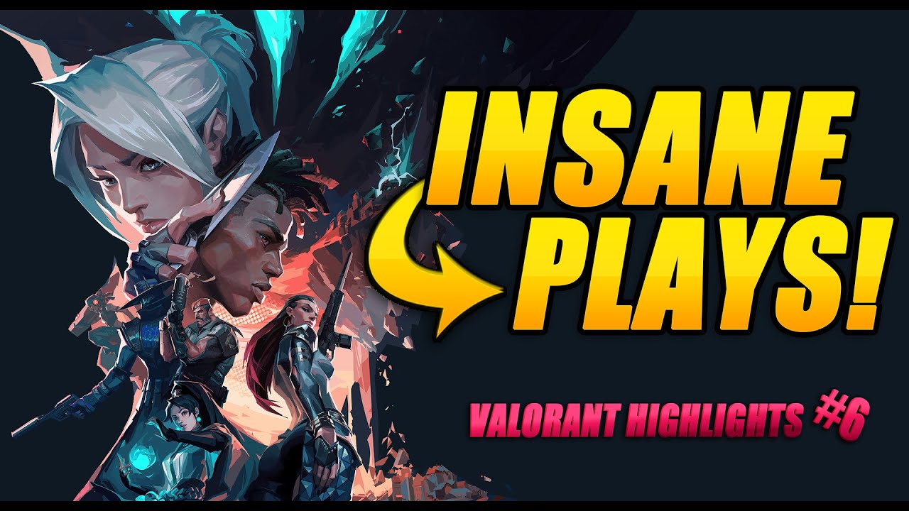 Valorant Epic Moments 2020 | Valorant Highlights #6 - Valorant Montage Insane Plays 2020