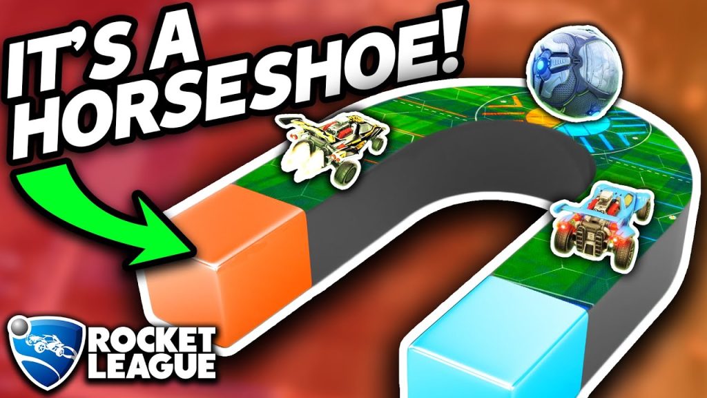 WE TURNED THE ROCKET LEAGUE FIELD INTO A HORSESHOE