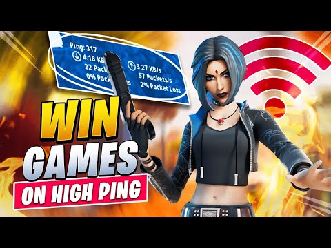 WIN MORE GAMES & GO PRO On HIGH PING - (Fortnite Tips & Tricks)