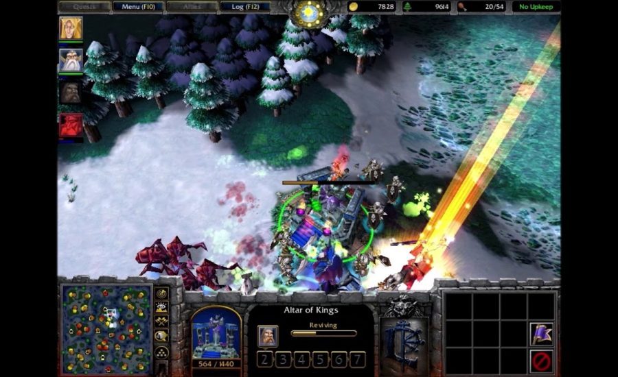 Warcraft 3 Classic: Wintergarde Altar of Kings