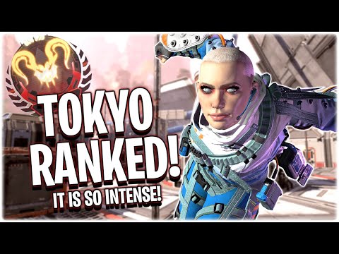 We played RANKED on Tokyo servers!! It is insane.. (Apex Legends PS4)