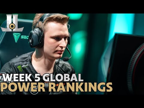 Week 5 Global LoL Power Rankings | 2022 Spring Split