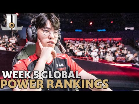 Week 5 Global LoL Power Rankings | 2022 Summer Split
