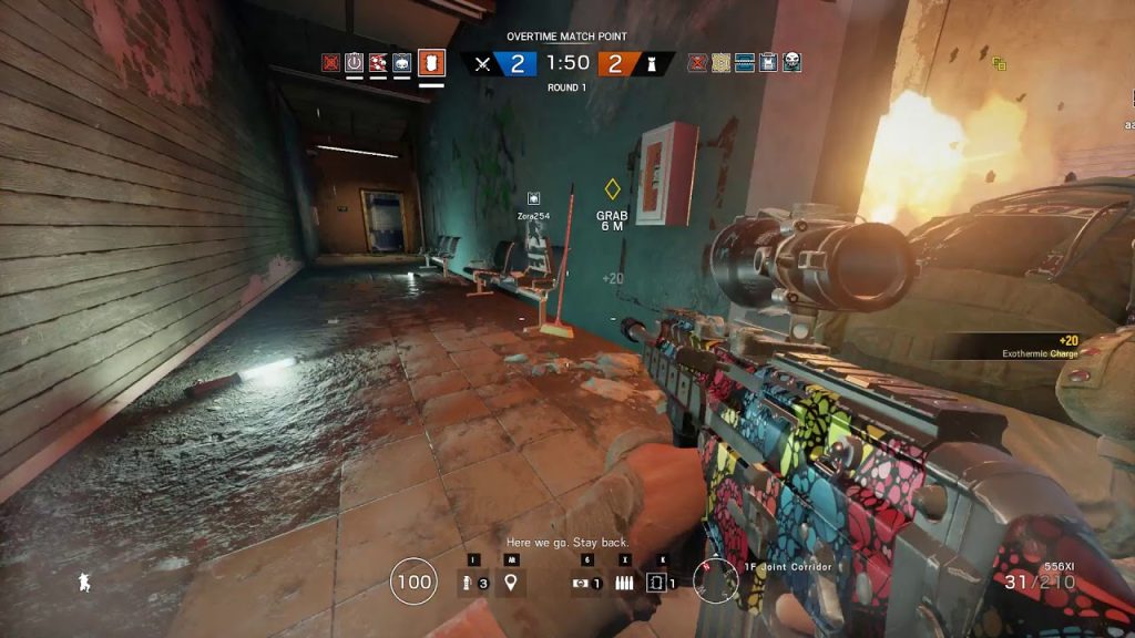 When you forget it's "Hostage" mode - Rainbow Six Siege