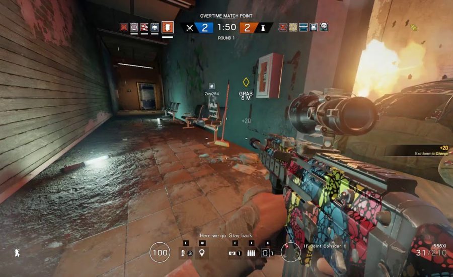 When you forget it's "Hostage" mode - Rainbow Six Siege