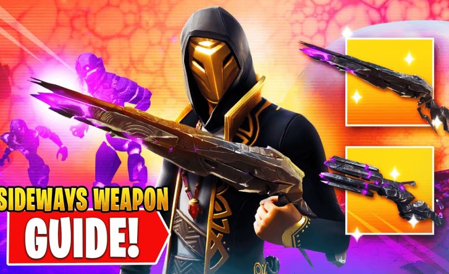 Why ALL Pro Players Are Using The New Sideways Weapons - Fortnite Tips & Tricks