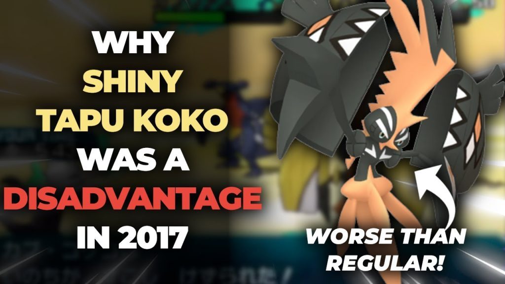 Why Shiny Tapu Koko Was SUBOPTIMAL In VGC 2017! | Competitive Pokemon Lore