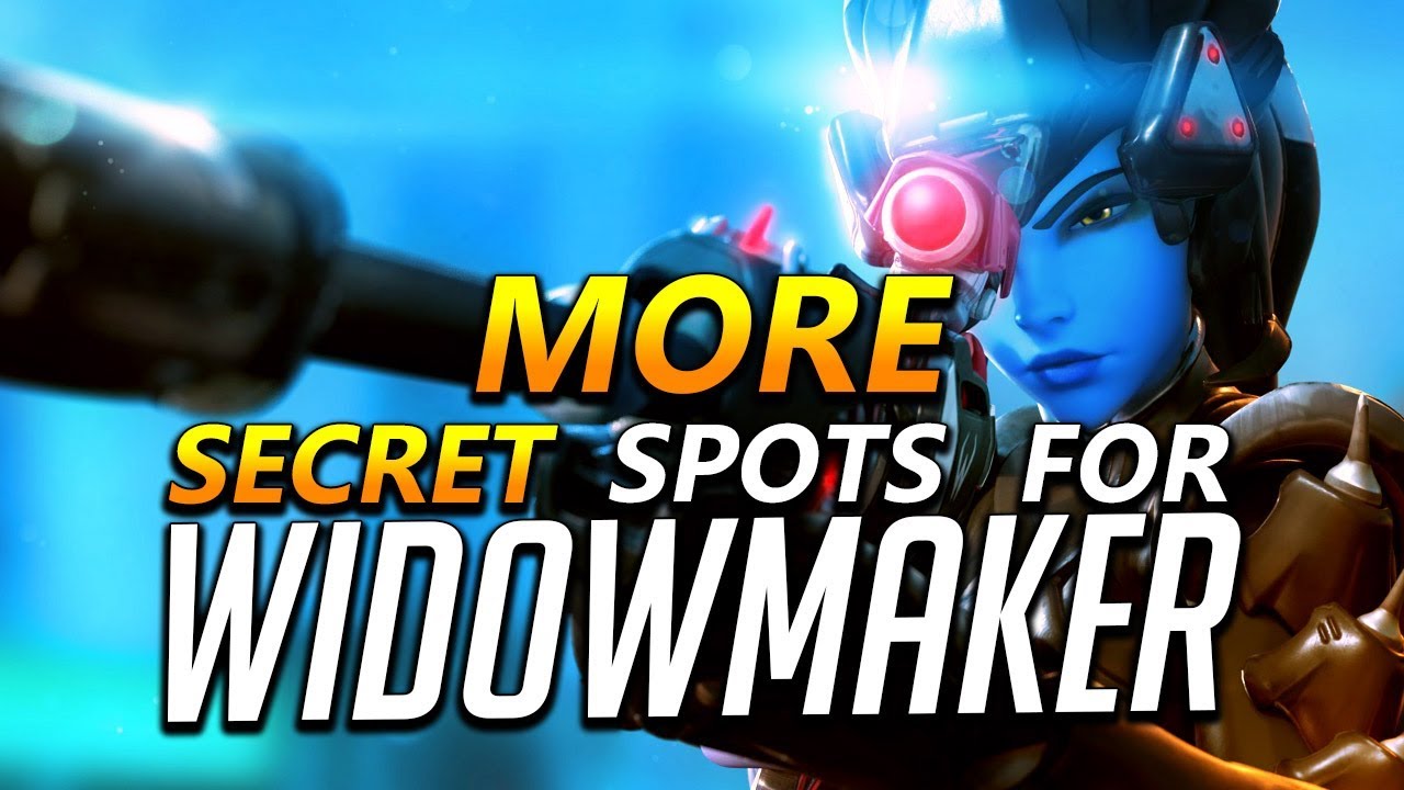 Widowmaker Tips - MORE Secret Spots and Flanks