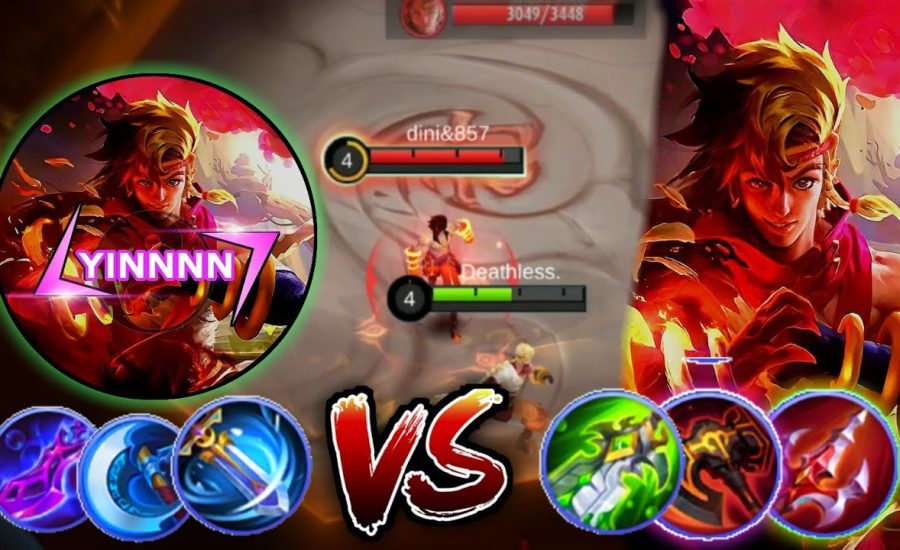 YIN MARKMAN BUILD VS YIN FIGHTER BUILD | WHO IS THE BEST?! - Mobile Legends