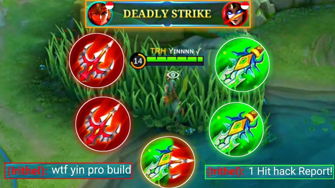 YIN NEW BUILD (MUST TRY) RED ITEM + GREEN ITEM = 1 HIT HAAACCCCCKKKKK!