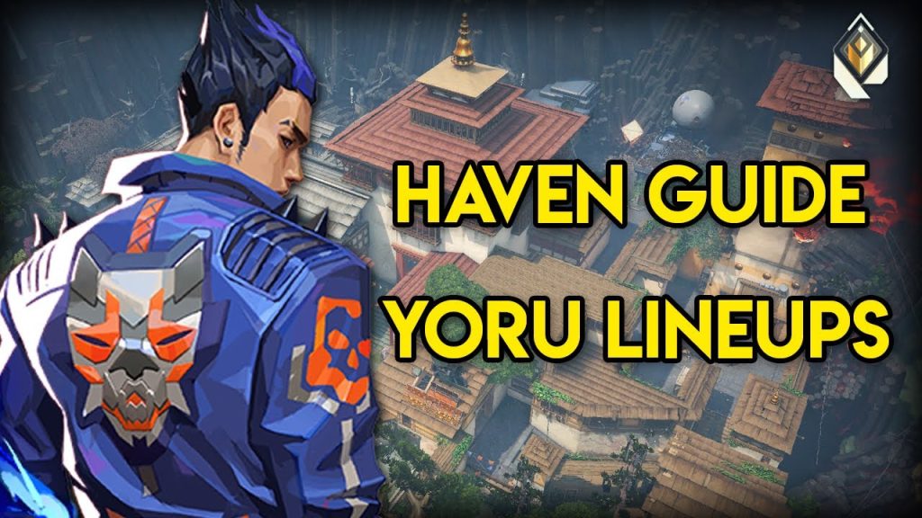 Yoru Teleport lineups to Enemy Spawn on Haven | COMPLETE GUIDE to Yoru Lineups