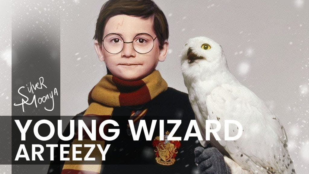 Young wizard Arteezy | Photoshop Speed Manipulation
