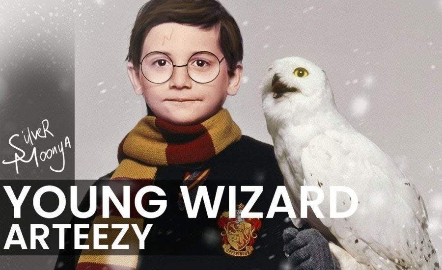 Young wizard Arteezy | Photoshop Speed Manipulation