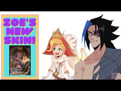 Zoe's new skin - League of Legends comic dub