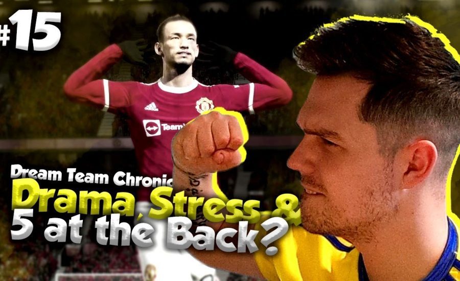 eFootball 2022 | Dream Team Chronicles - Drama.. Stress.. 5 at the Back? - Ep 15