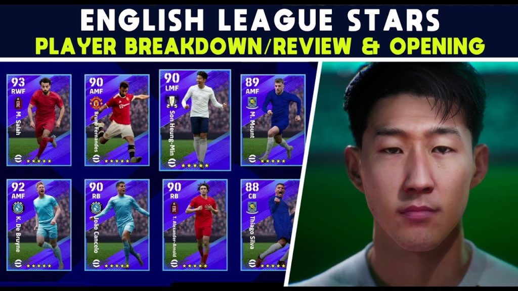 eFootball 2022 | English Stars - REVIEW & OPENING