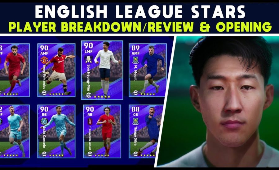 eFootball 2022 | English Stars - REVIEW & OPENING