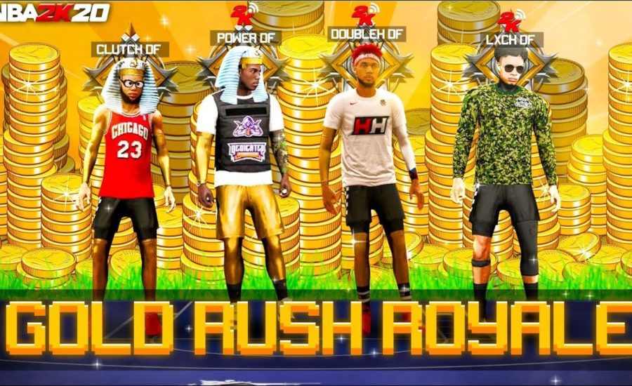 i hosted a NEW DF GOLD RUSH ROYALE EVENT! Which LEGEND can get the most VC with RANDOMS? (NBA2K20)