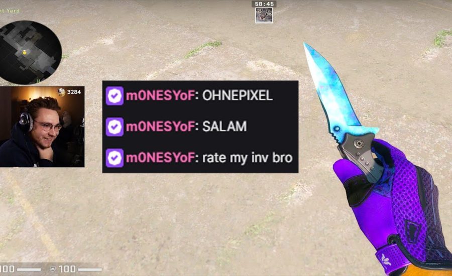 monesy asked me to rate his inventory