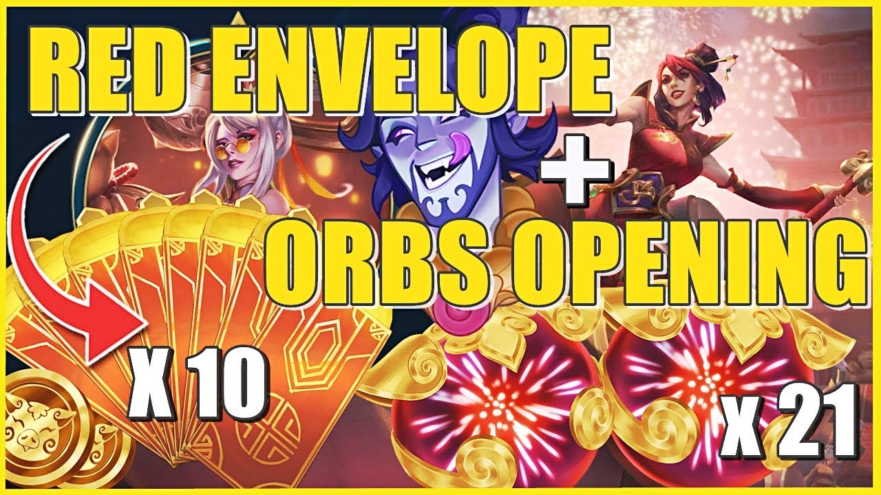 x21 NEW LUNAR REVEL ORBS OPENING + x10 RED ENVELOPE !! WORTH IT ? REVEL GRAB BAG ! League of Legends