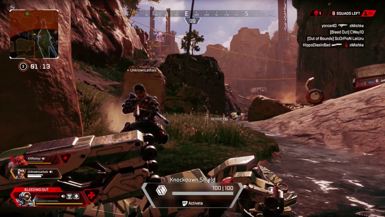 0.0001 NOT EVEN A SEC - TYSON SAVES THE DAY! (Apex Legends)