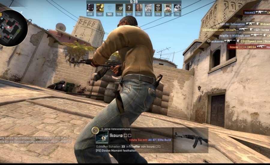 #020 Counter strike Global Offensive - Gameplay free to use 16:9 60fps-HD