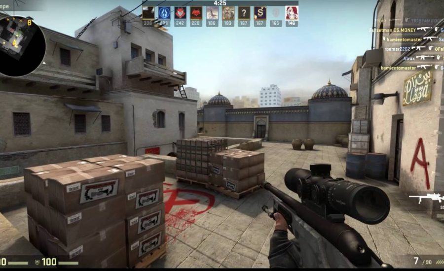 #022 Counter strike Global Offensive - Gameplay free to use 16:9 60fps-HD