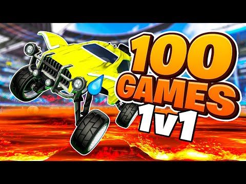100 Games Of NOTHING BUT RANKED 1s | The ULTIMATE 1v1 Guide Rocket League