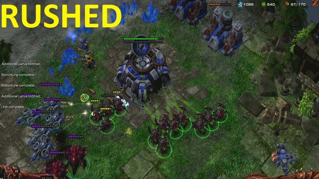 **1080p** "GET RUSHED" ZvT - Starcraft 2