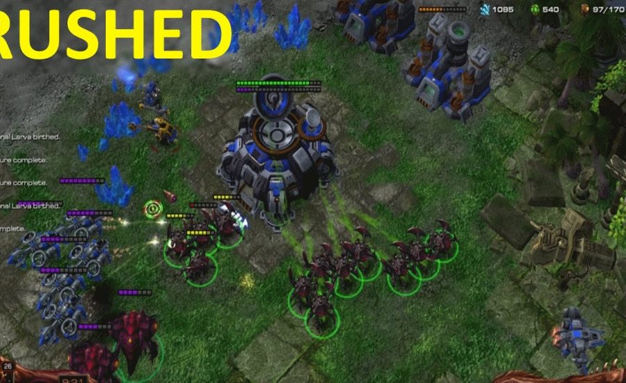 **1080p** "GET RUSHED" ZvT - Starcraft 2