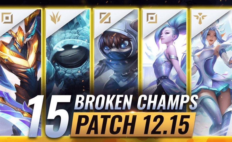 15 OP CHAMPIONS to Play on Patch 12.15 (Predictions) - League of Legends