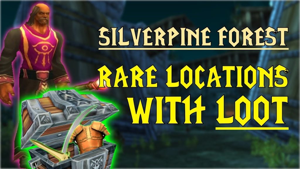 WoW Classic - Rare Mob Locations + UNIQUE LOOT - Silverpine Forest