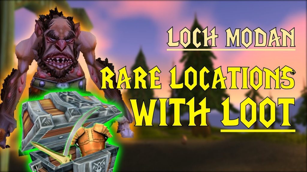 WoW Classic - Rare Mob Locations + UNIQUE LOOT - Loch Modan