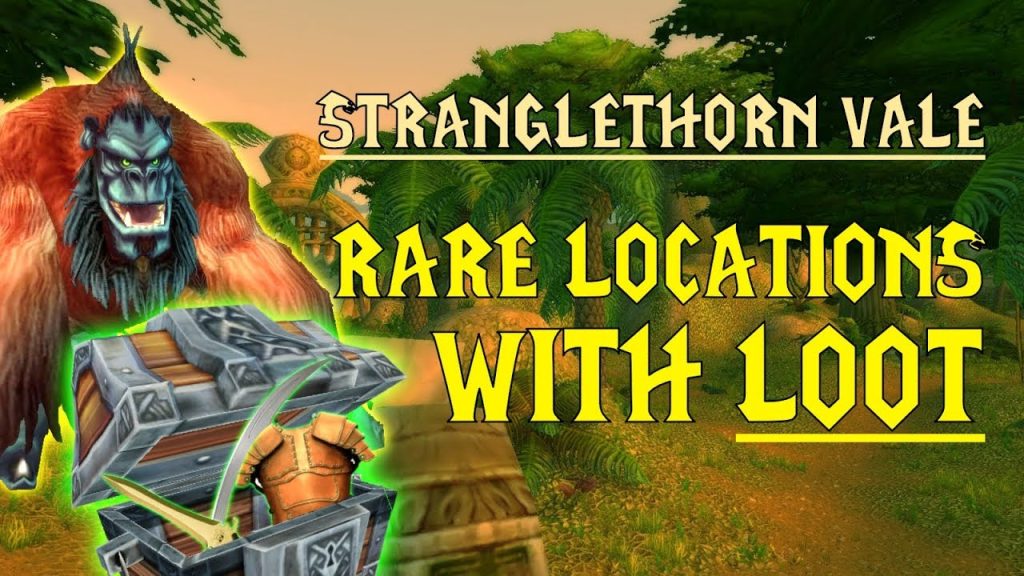 WoW Classic - Rare Mob Locations + UNIQUE LOOT - Stranglethorn Vale