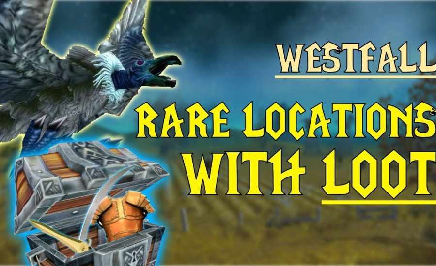 WoW Classic - Rare Mob Locations + UNIQUE LOOT - Westfall