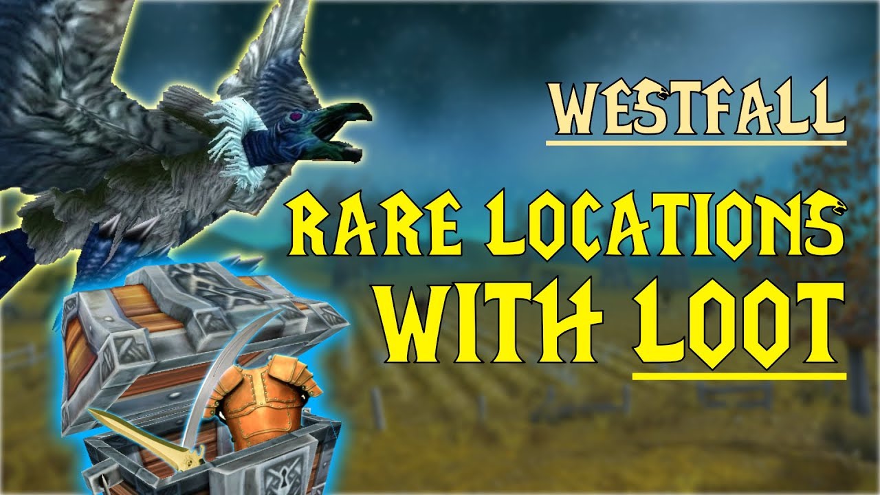 WoW Classic - Rare Mob Locations + UNIQUE LOOT - Westfall