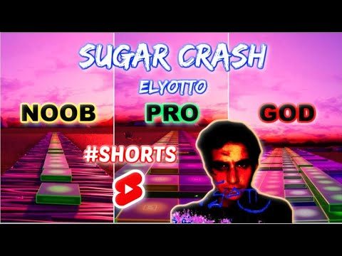 ElyOtto - SugarCrash! - Noob vs Pro vs God (Fortnite Music Blocks) #shorts