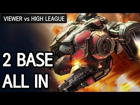 2 base all in with Liberator, Tank and Marine l StarCraft 2: Legacy of the Void l Crank