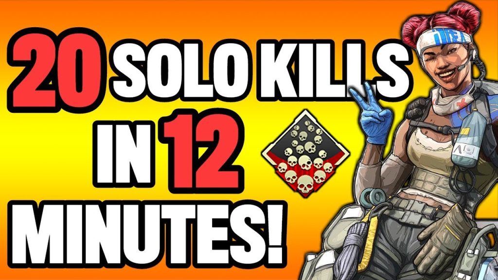 20 SOLO KILLS IN 12 MINUTES! (Apex Legends PS4)