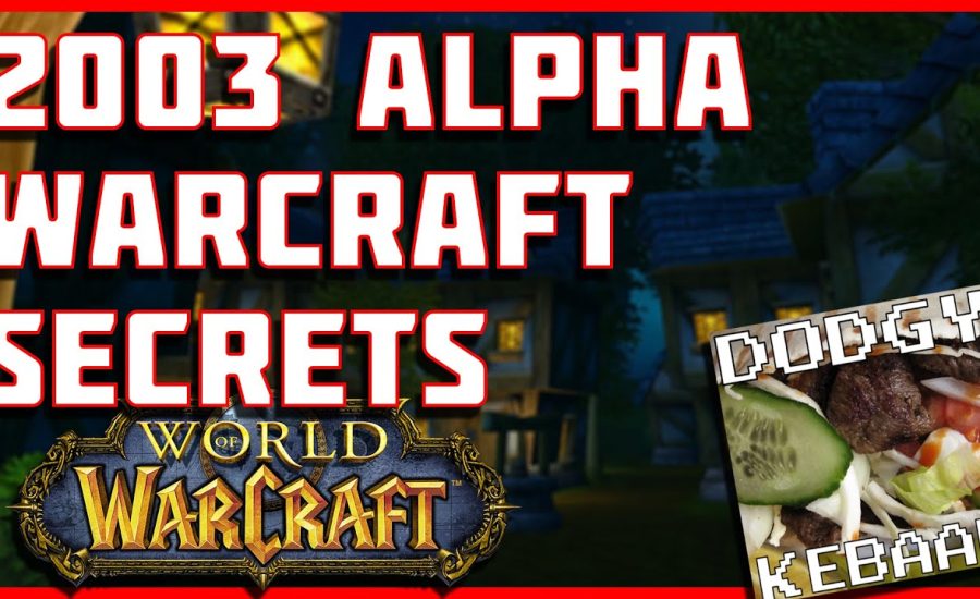 20 Secrets from 2003 Alpha World of Warcraft
