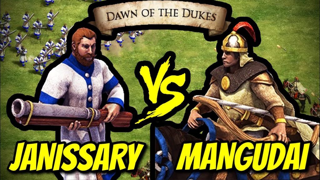 200 Elite Janissaries vs 192 Elite Mangudai (Total Resources) | AoE II: Definitive Edition