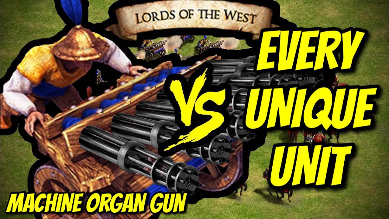 20x FASTER SHOOTING ORGAN GUN vs EVERY UNIQUE UNIT | AoE II: Definitive Edition