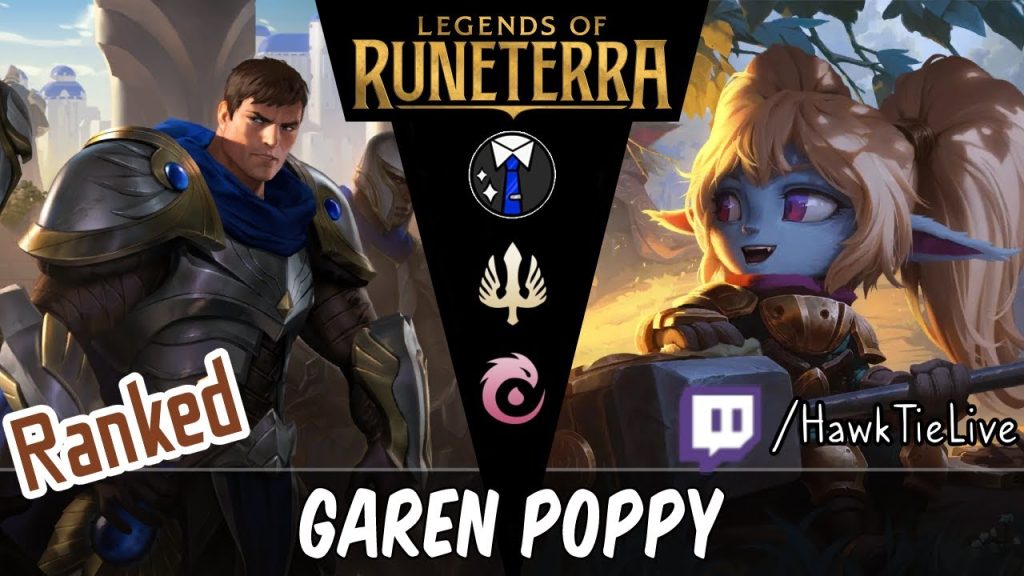 2/4 Road to Masters w/ Garen Poppy! | Legends of Runeterra LoR