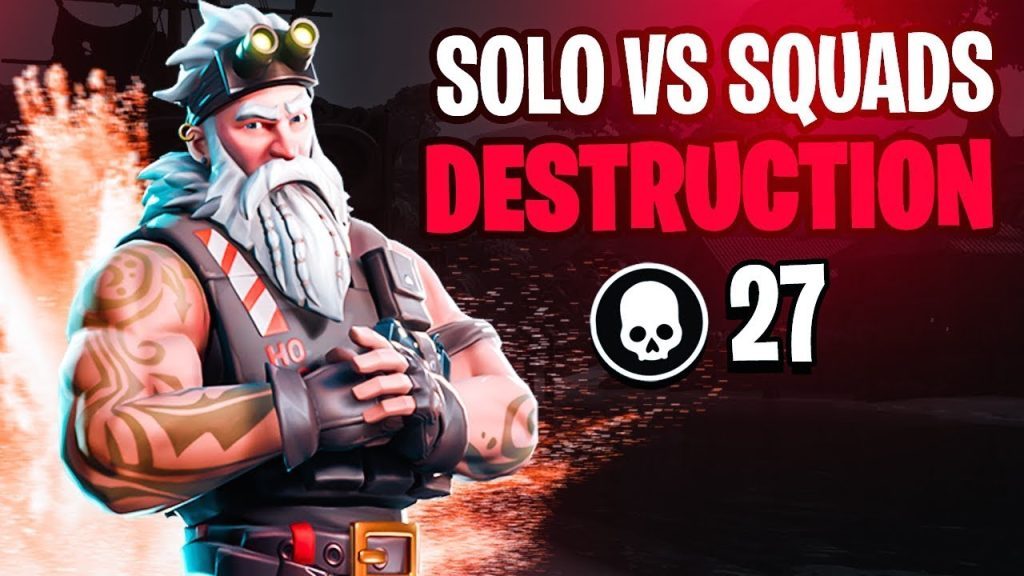 27 Kill Win - Solo VS Squads Destruction!