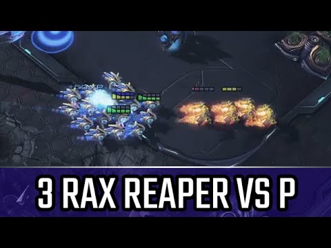 3 rax Reaper vs P l StarCraft 2: Legacy of the Void Ladder l Crank