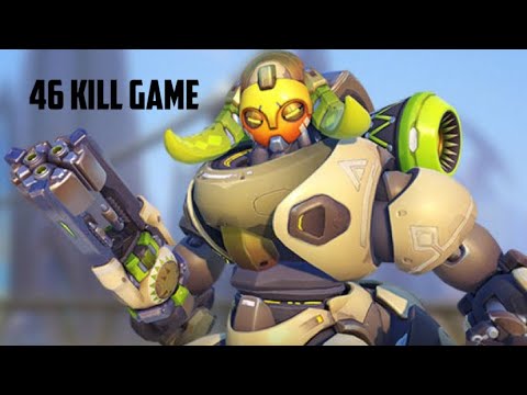 46 Kill Ranked Game | Overwatch GoofyTitan