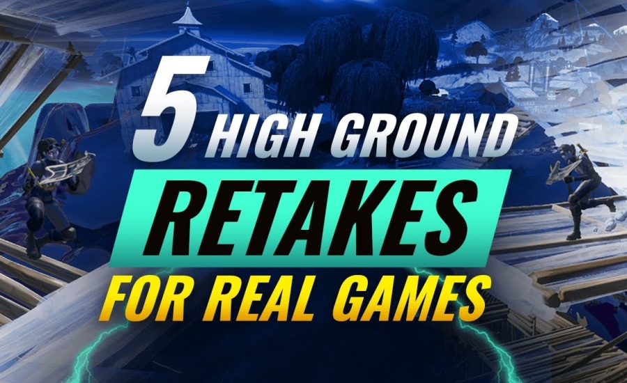 5 Easy & Useful High Ground Retakes - Fortnite Battle Royale