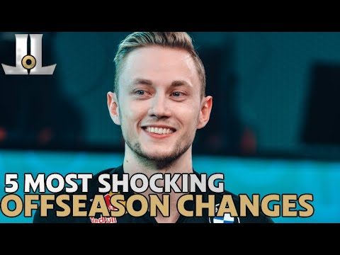 5 Most Shocking Offseason Changes in LoL History | 2021 LoL esports