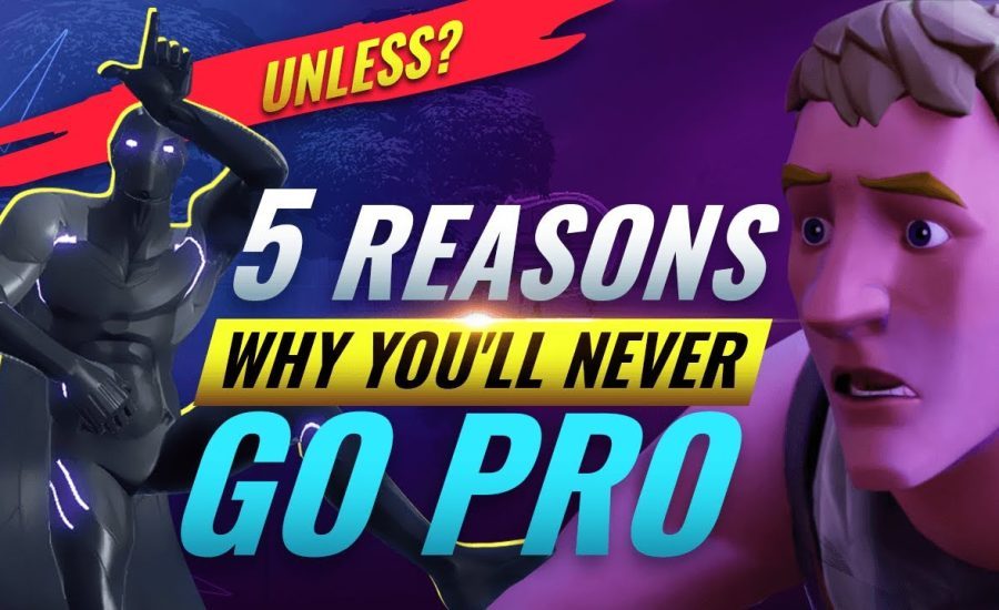 5 UNBELIEVABLE Reasons That Prevent You From Going PRO! - Fortnite Battle Royale