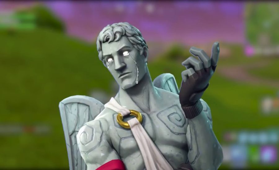 79 FORTNITE BR   STATUE CHALLENGE! Weeping Angels! Funny Moments!